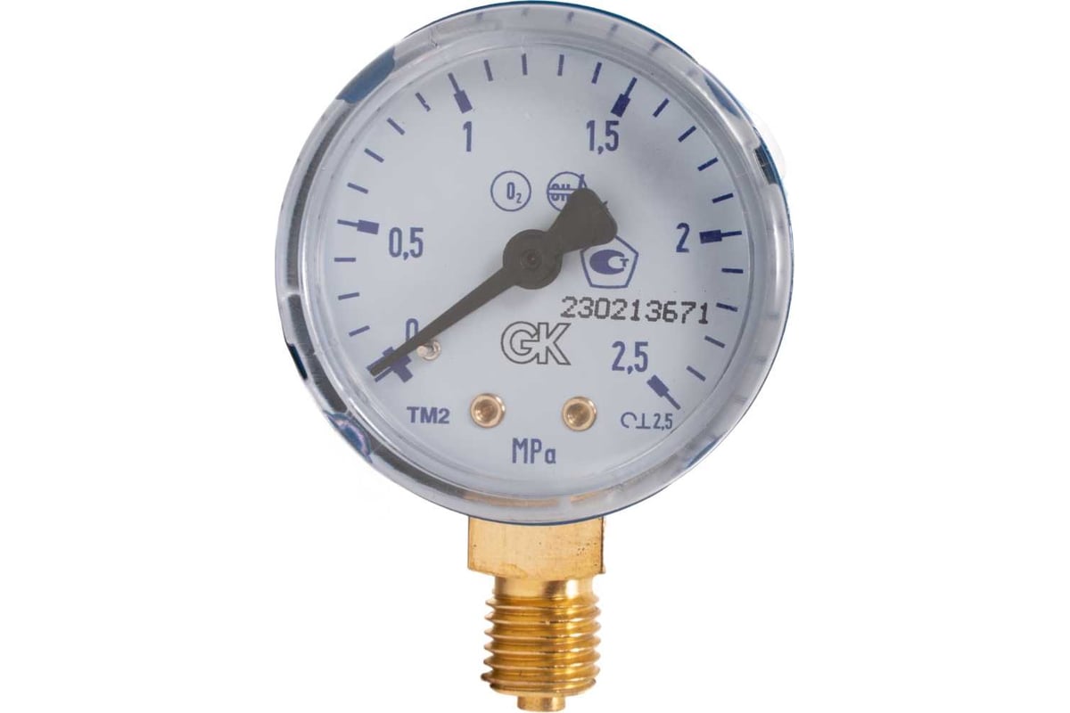 Манометр кислородн. 2,5мПа 2190106