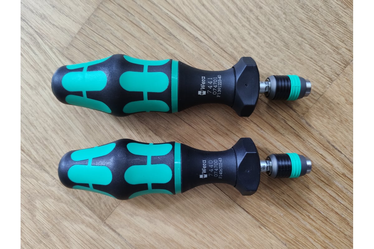 Отвертка динамометрич. WERA 7440 0,3-1,2 Нм WE-074700