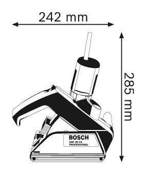 Бороздодел GNF 20 CA BOSCH 0601612508
