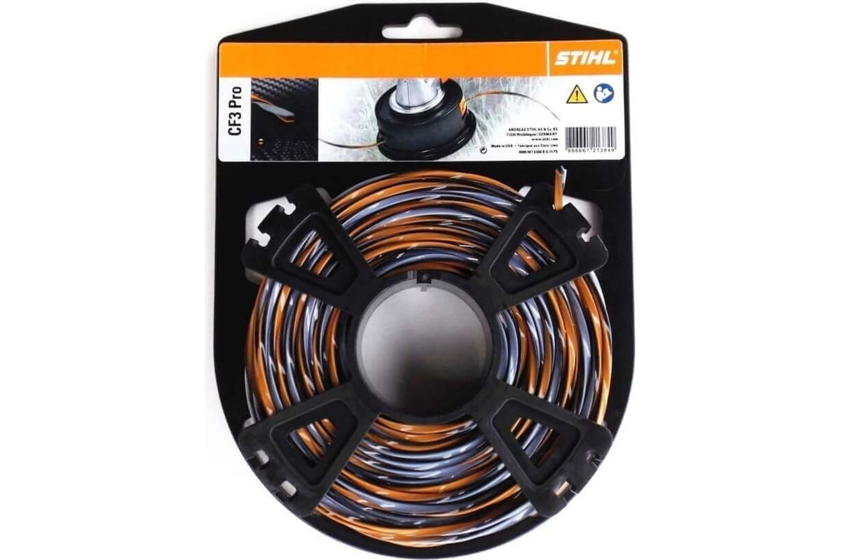Леска 3,0мм 22м CF3 Pro 3K STIHL 0000 930 4302