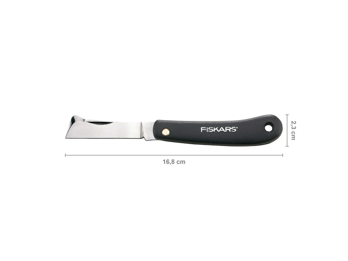 Нож сад. плоский для прививок 168мм Fiskars 1001625