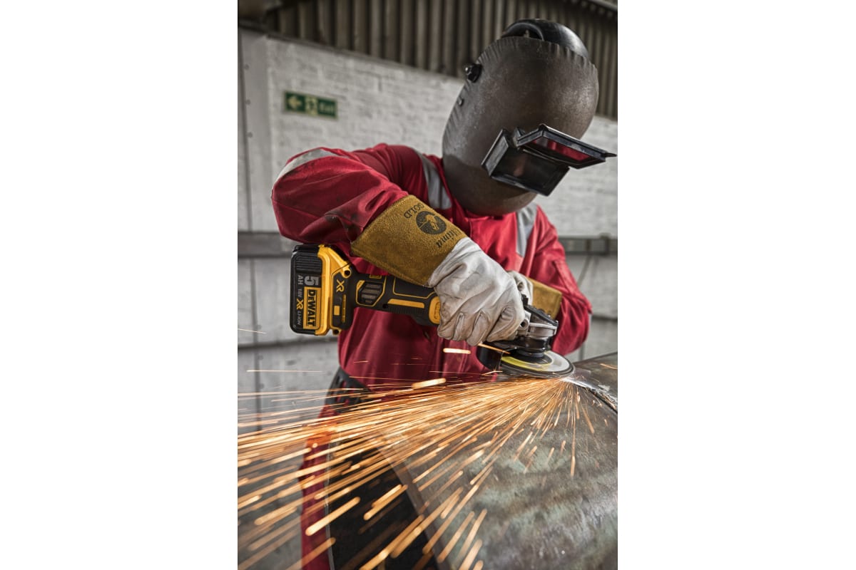 Акк.болгарка DCG405NT-XJ без акк. и з/у DeWALT