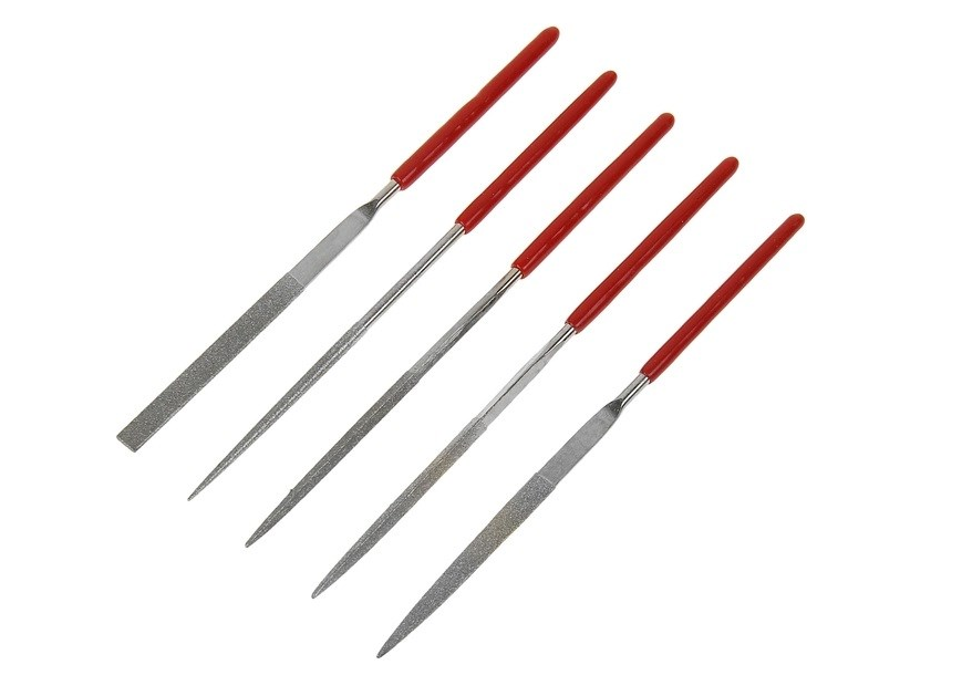 Алм.надфили 3х140х50 (5шт) Hobbi 40-0-025