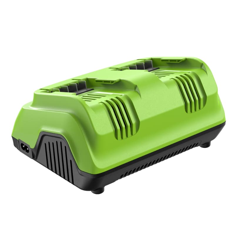 Ультрабыстрое зарядное устройство G24X2С8 24V 8А GreenWorks 2958807