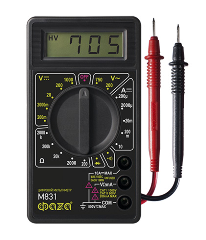 Мультиметр M831 ФAZA