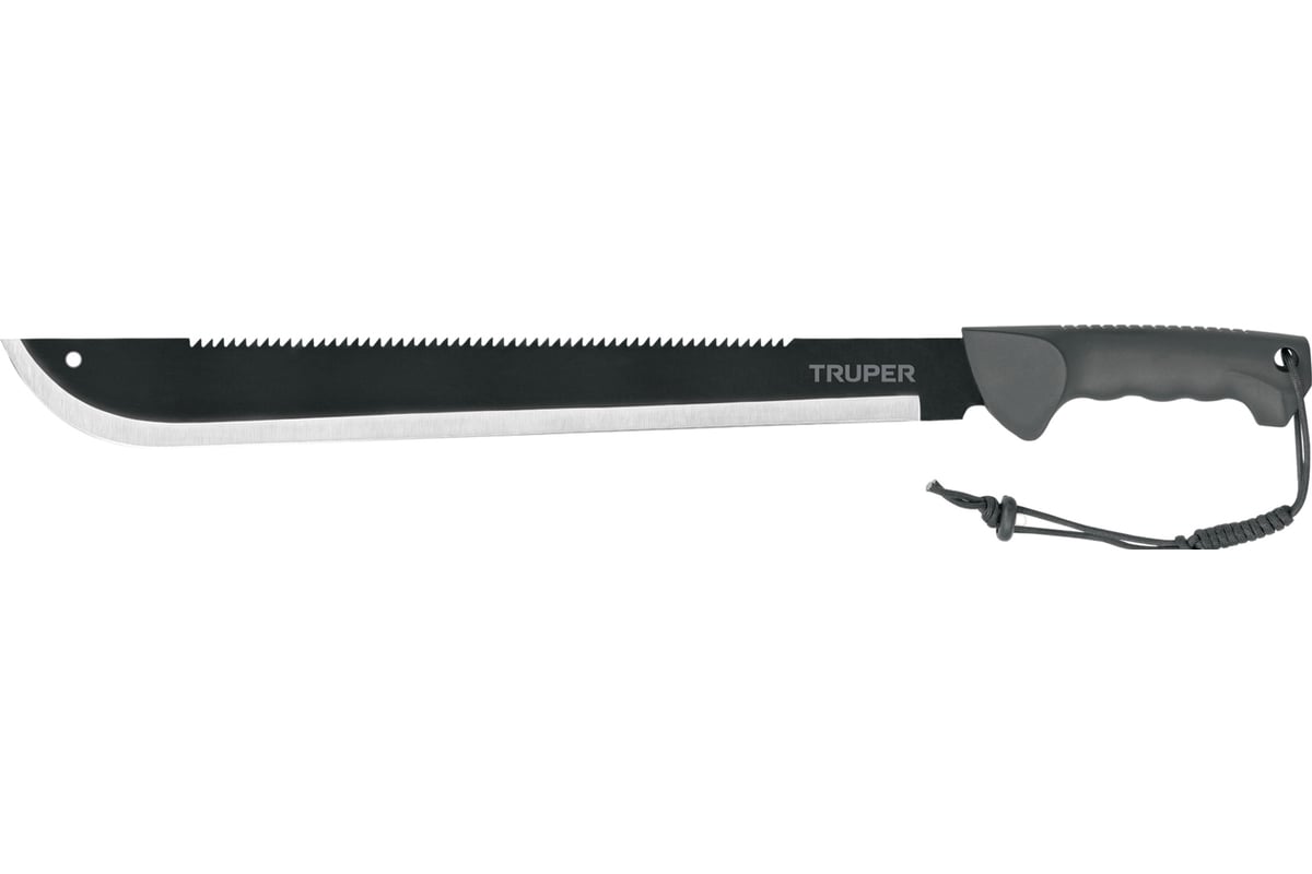 Мачете 450мм двустороннее с чехлом MACH-18X Truper 13098