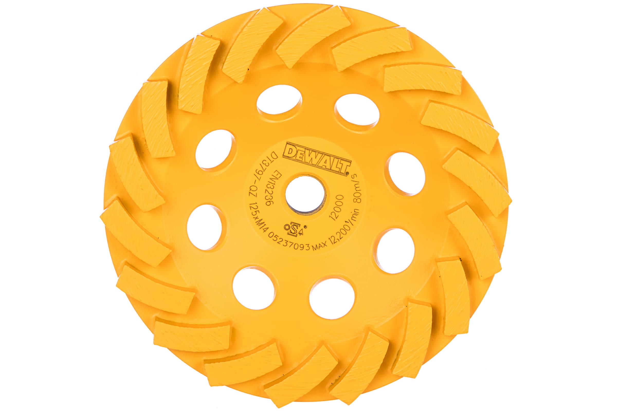 Чашка алм. сегм. 125мм Turbo DeWalt DT3797-QZ