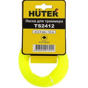 Леска 2,4мм 12м витой квад. (TS2412) HUTER