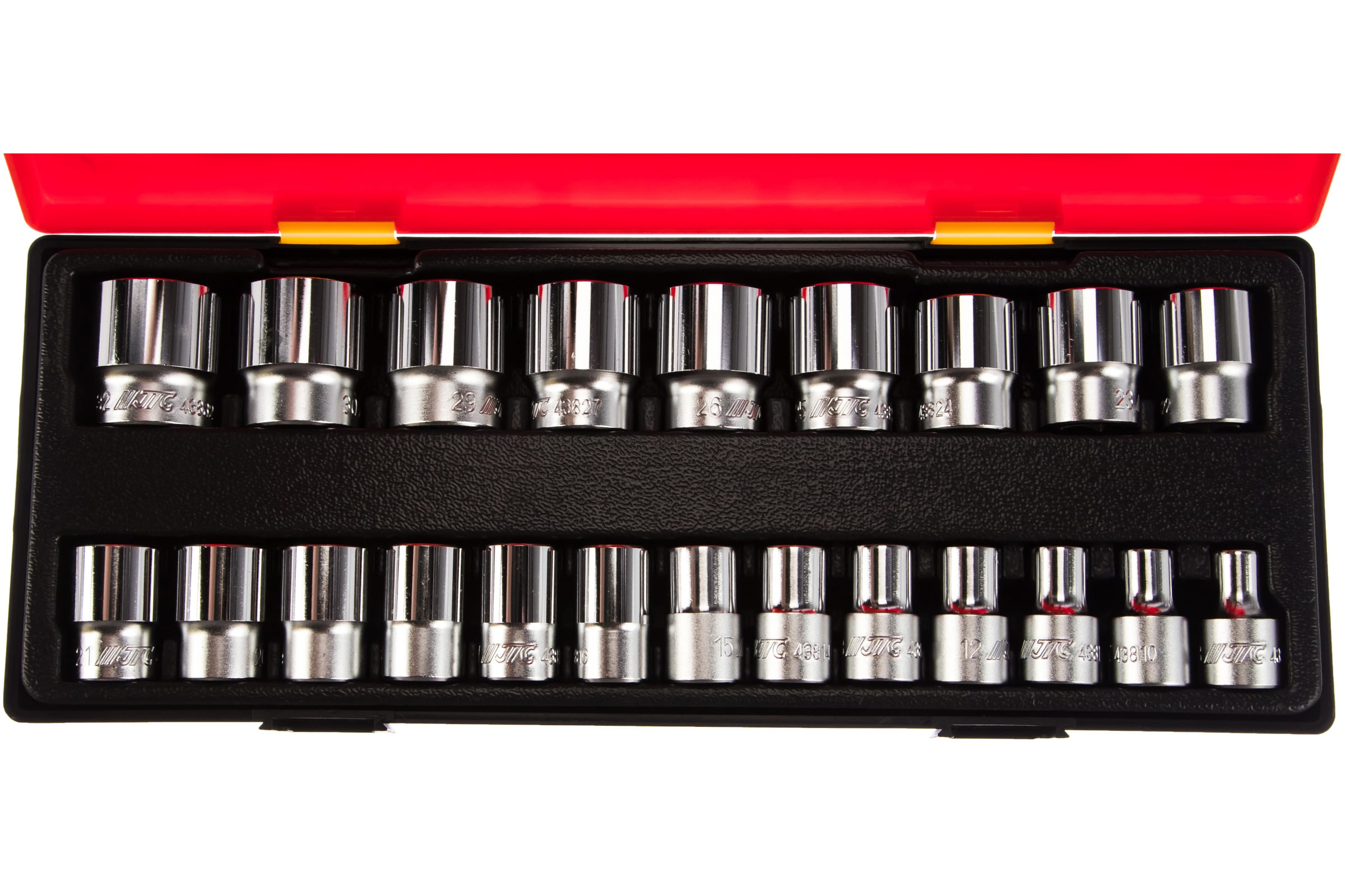 Набор торц.гол. 22пр 1/2" 6гран (8-32мм) JTC-K4221