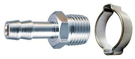Переходник 1/4"M-елочка 8х13мм 180261 FUBAG