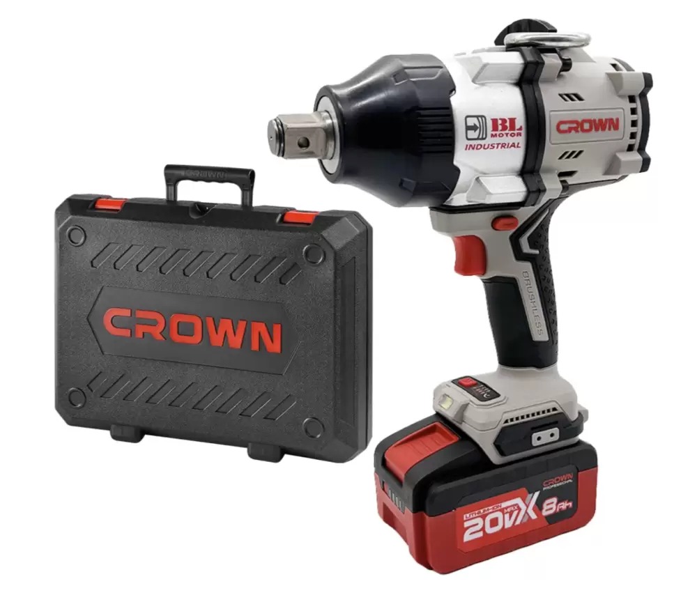 Акк. гайковерт CT22056HX-8SC4 BMC CROWN ударн. кейс