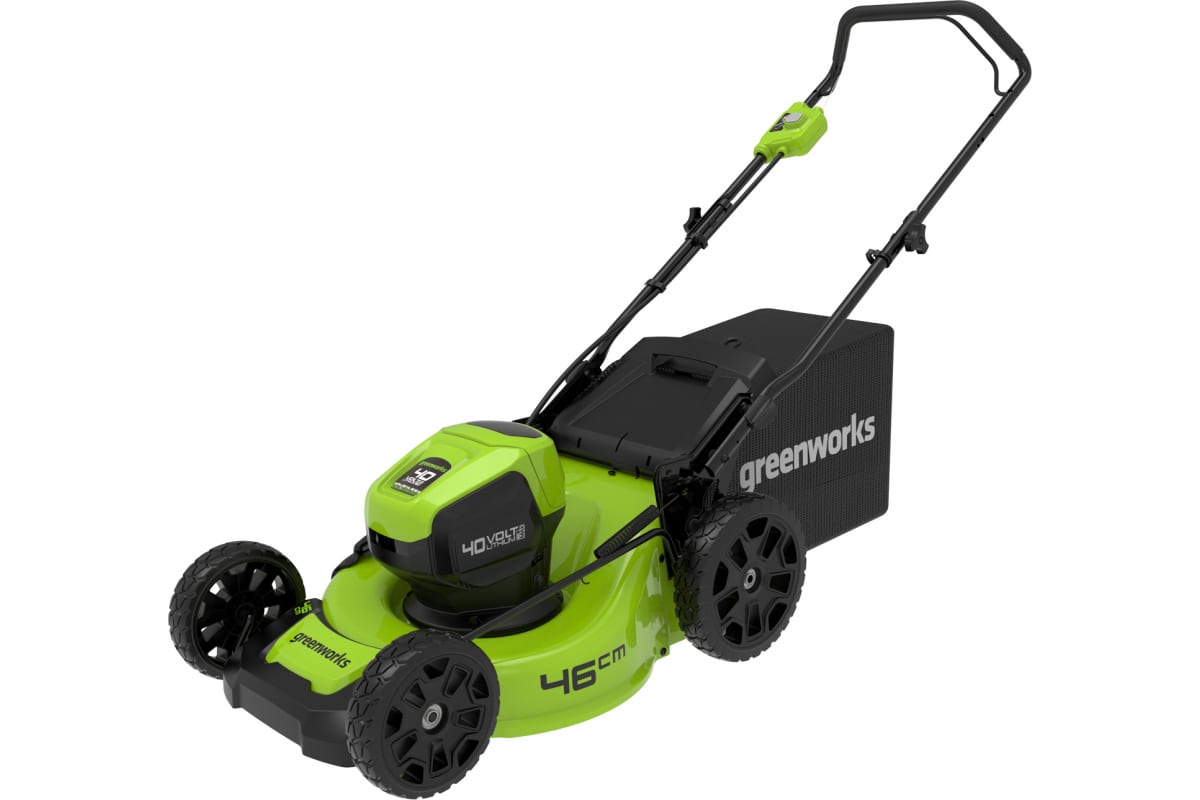 Газонокосилка акк. GD40LM46HP GreenWorks 2514407