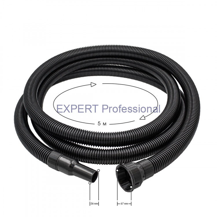 Шланг д/пылесоса 5м Rockstar TTBS503835C(5)  BOSCH Gas 20/50 мм