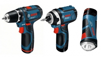 Акк.набор GSR+GDR+GLI 10,8 BOSCH 0615990EV6