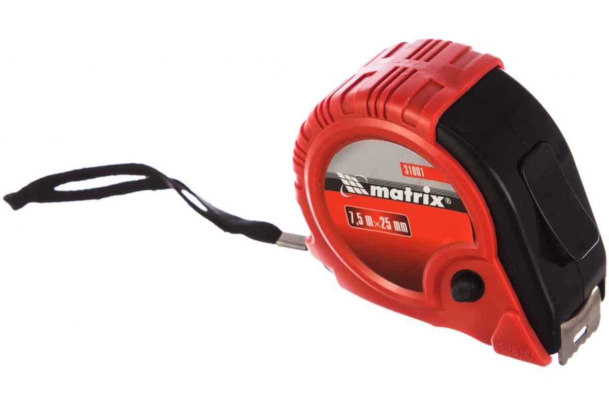Рулетка  7,5м/25мм Rubber Matrix 31001