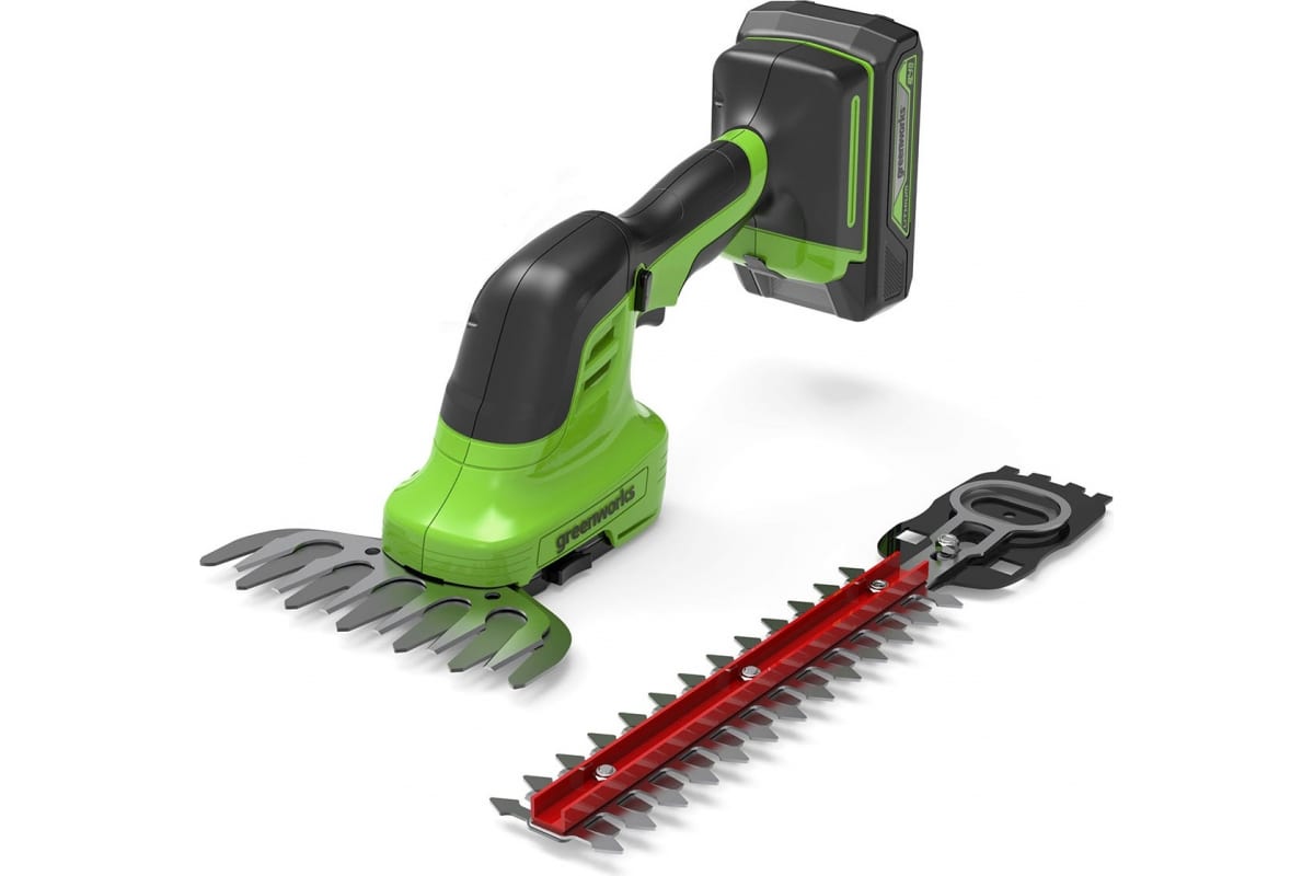 Кусторез-ножницы акк. G24SHT 24V GreenWorks без акк. и з/у 1600607