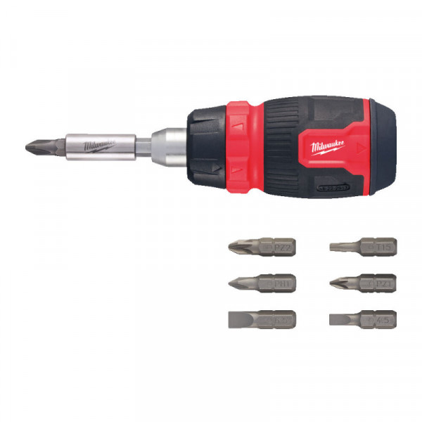 Отвертка  8 в1 с трещ., унив. Milwaukee 4932480581