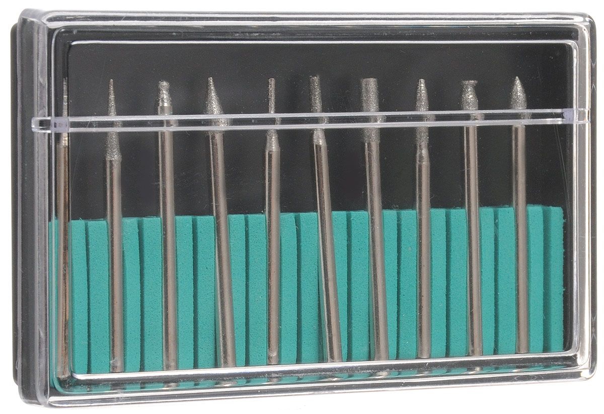 Набор шарошек с алм.нап. 10шт FIT 36484