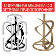 Насадка-миксер МД1-11Э (02) правая 140мм Фиолент 00-00000681