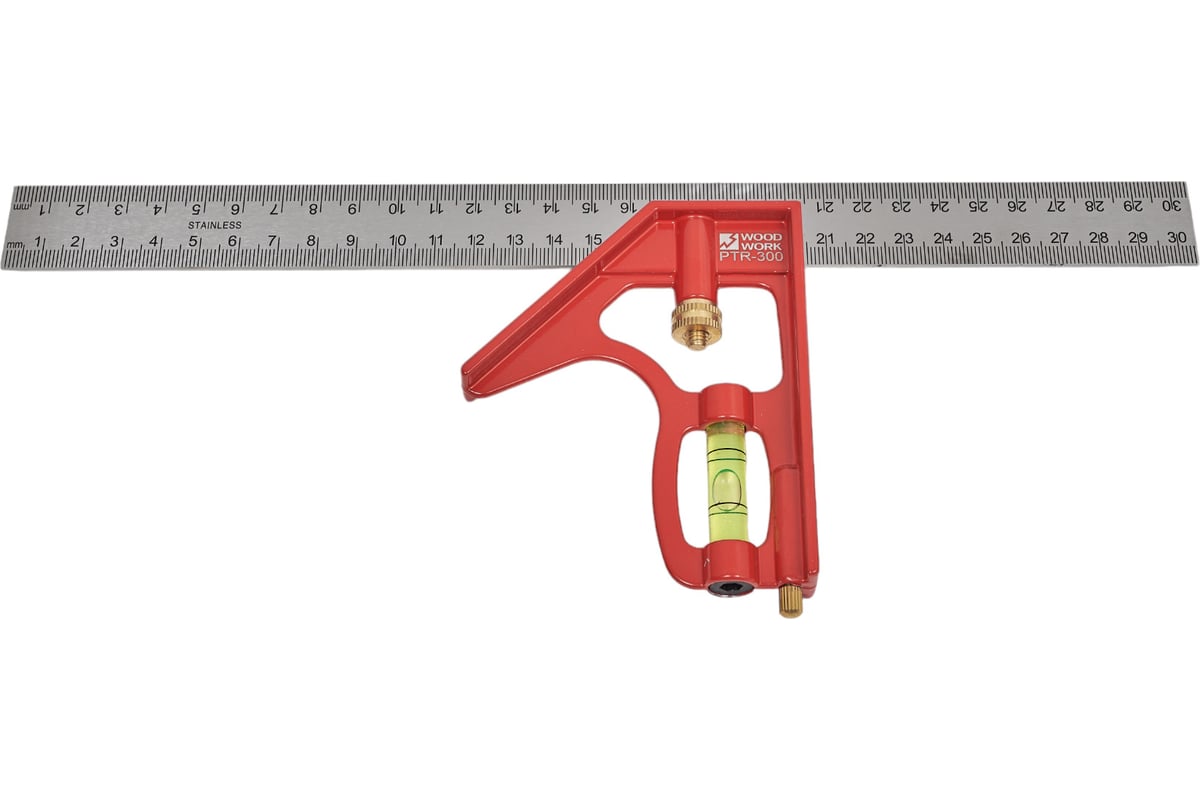 Угольник размет. 300мм Woodwork PTR-300