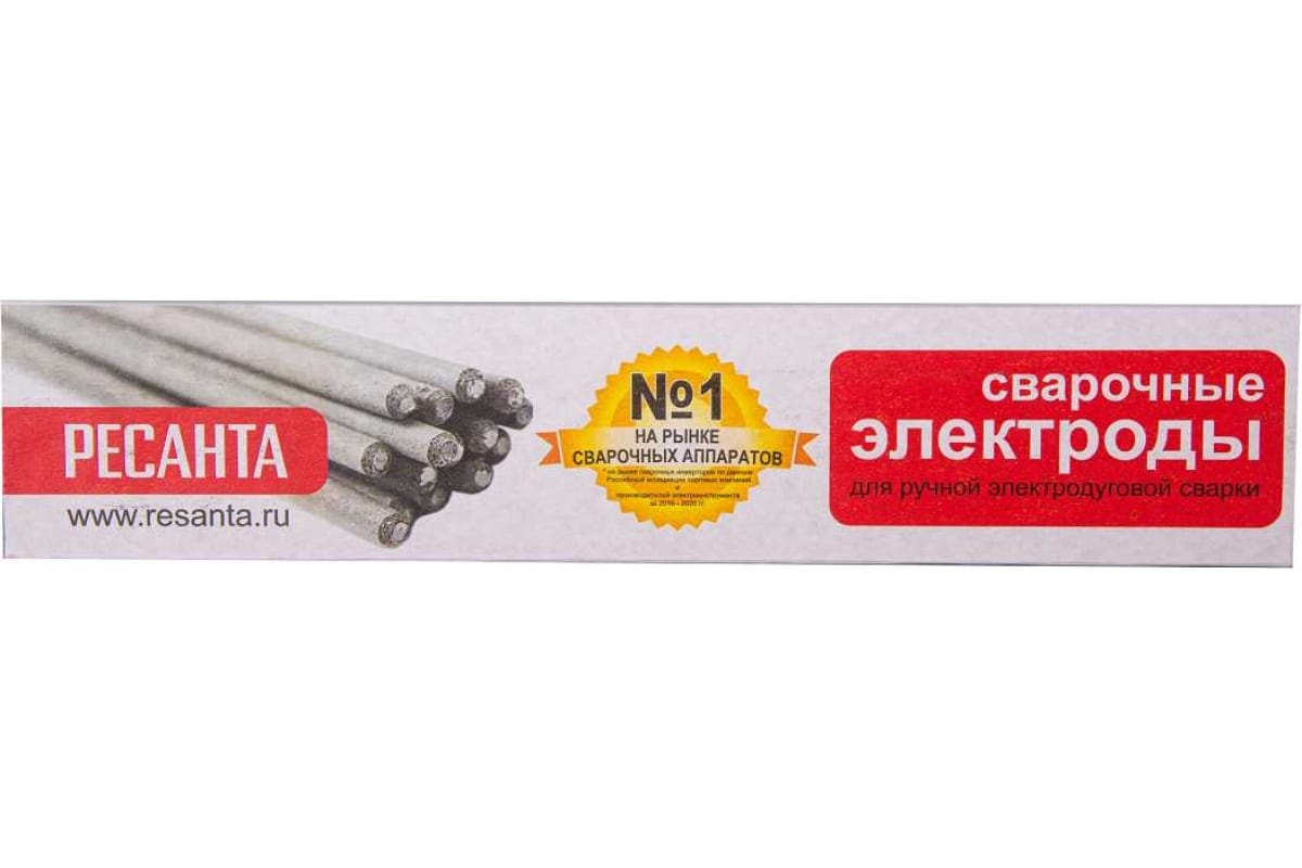 Электроды МР-3 Ф2,0 1кг Ресанта 71/6/48