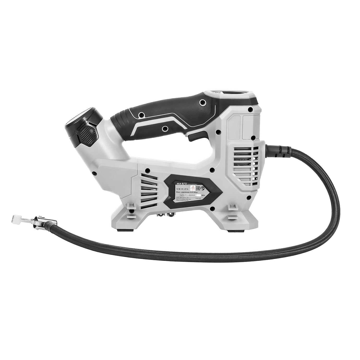 Компрессор акк. Интерскол АКА-8/12ЭМ АПИ-Т  (Li-ion, картон, 2 акк., 2,0 Ач. и з/у)