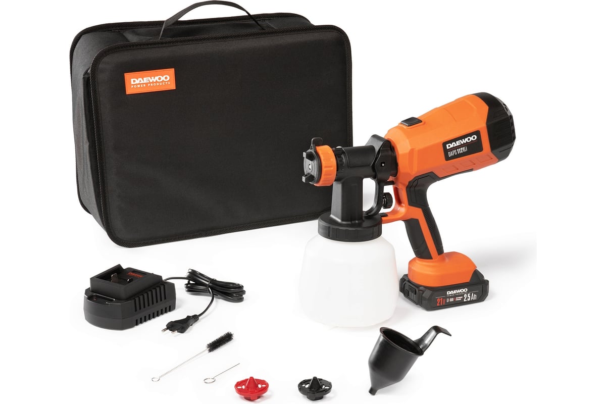 Краскопульт аккум. DAEWOO DAPS 1121Li SET 1акк. и з/у