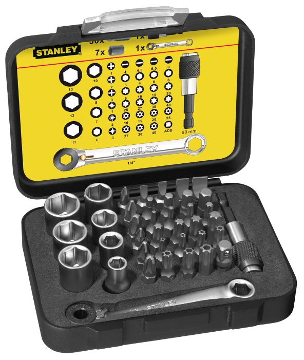 Набор бит Stanley 32пр. 1/4" "Expert" 1-13-905