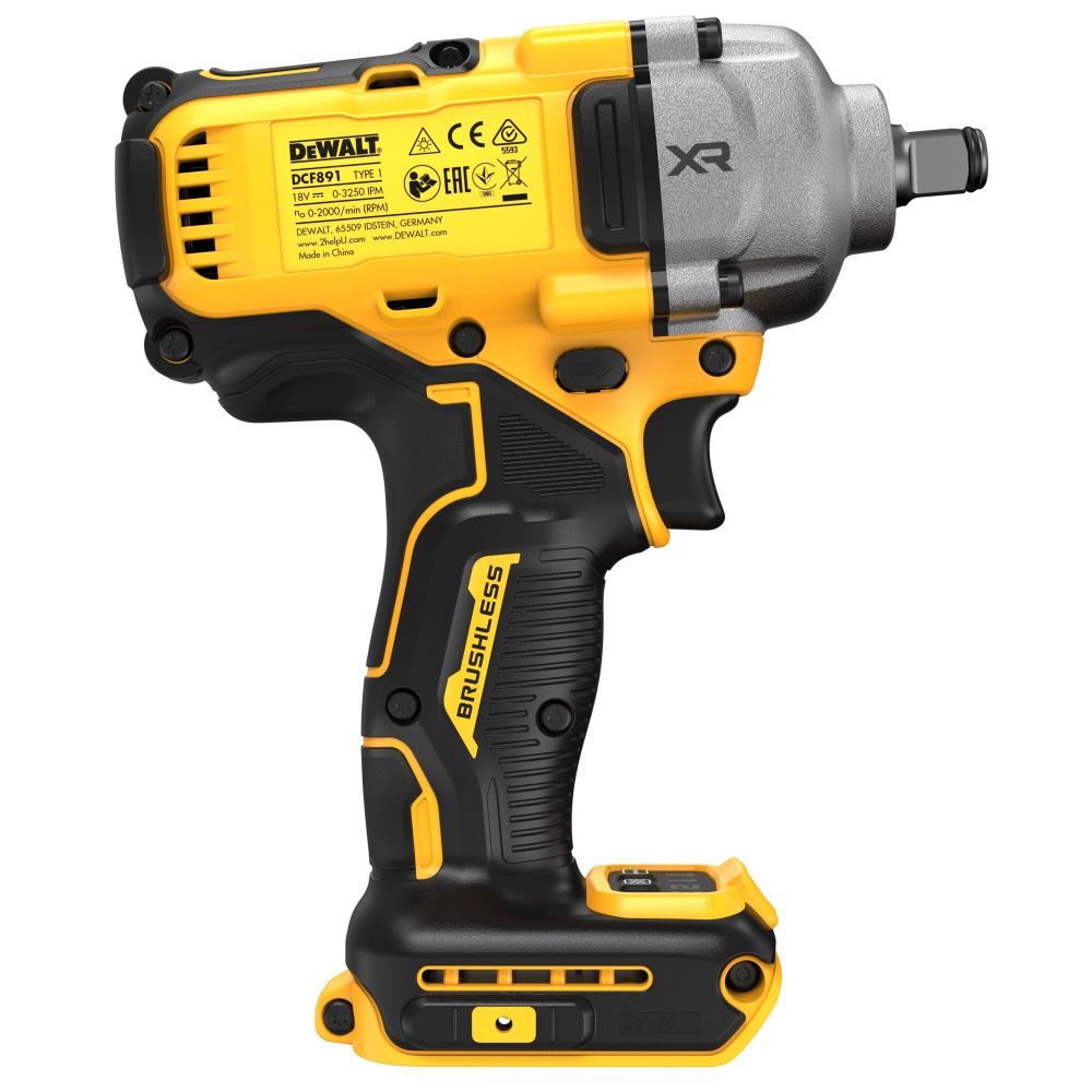 Акк. гайковерт DCF891NT-XJ без акк. и з/у DeWALT ударн.