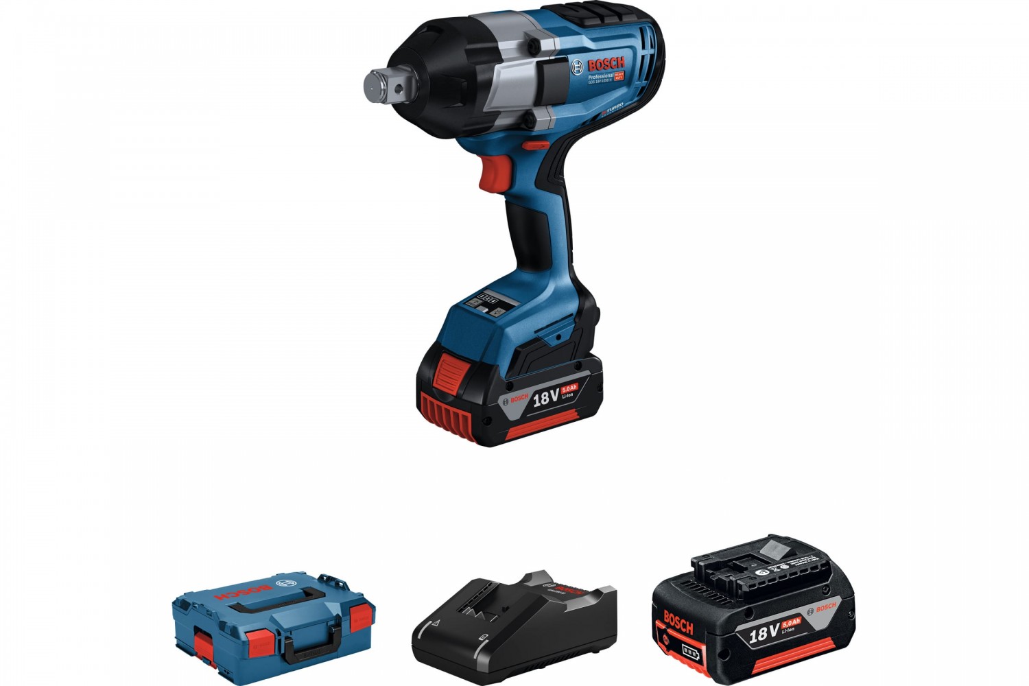 Акк.гайковерт GDS 18V-1050H BOSCH 06019J8522