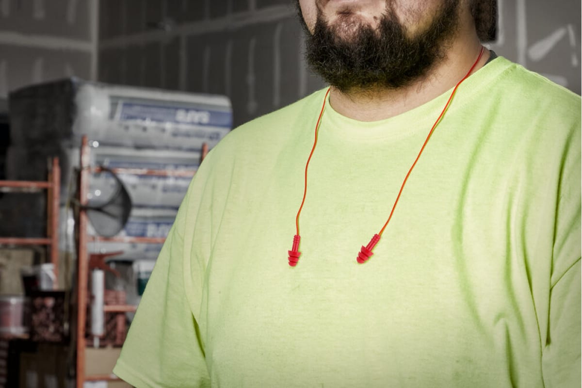 Беруши многоразовые на шнурке 3 пары Milwaukee 4932471904