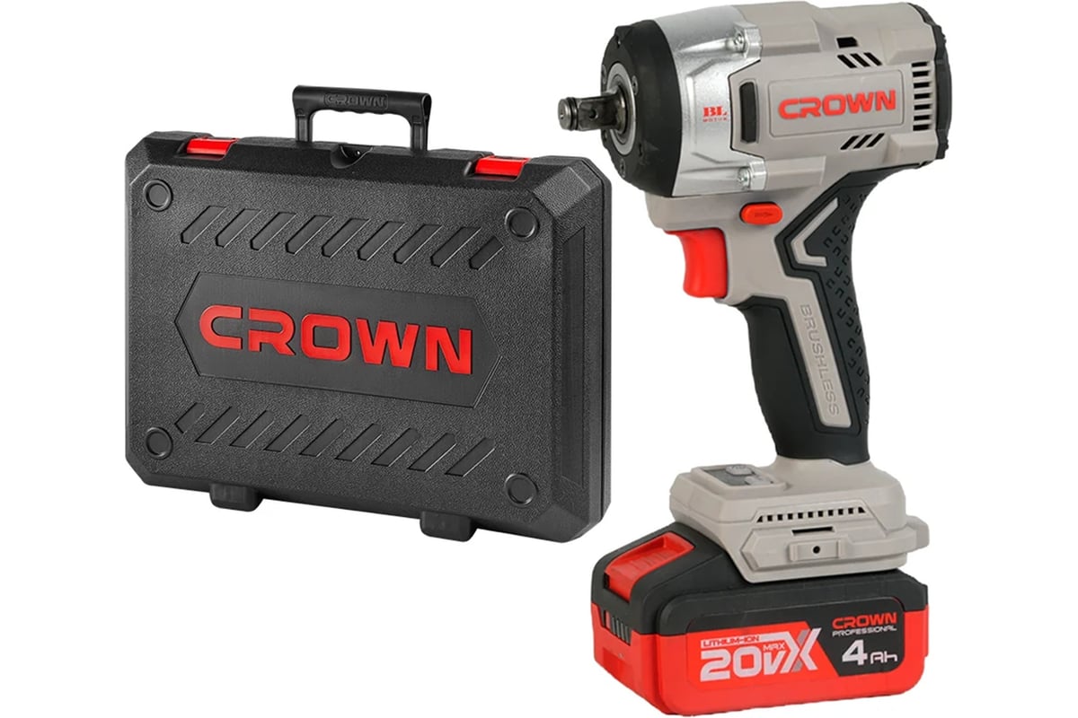 Акк. гайковерт CT22062HX-4 BMC  CROWN ударн.