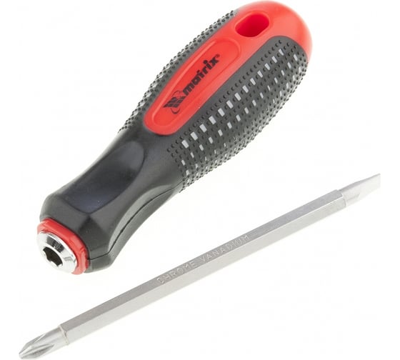 Отвертка Matrix SL6,0/PH2 мм, Fusion CrV 3к рукоятка "anti slip" 11451