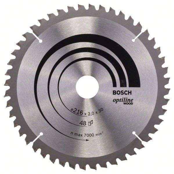 Диск пильный 216х30х48Т OP WO B BOSCH 2608640432