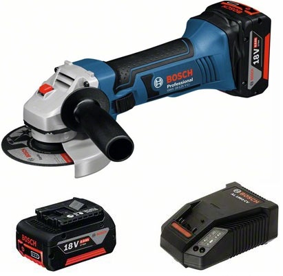 Акк.болгарка* GWS 18-125V-Li 1акк.BOSCH 0615990L6G