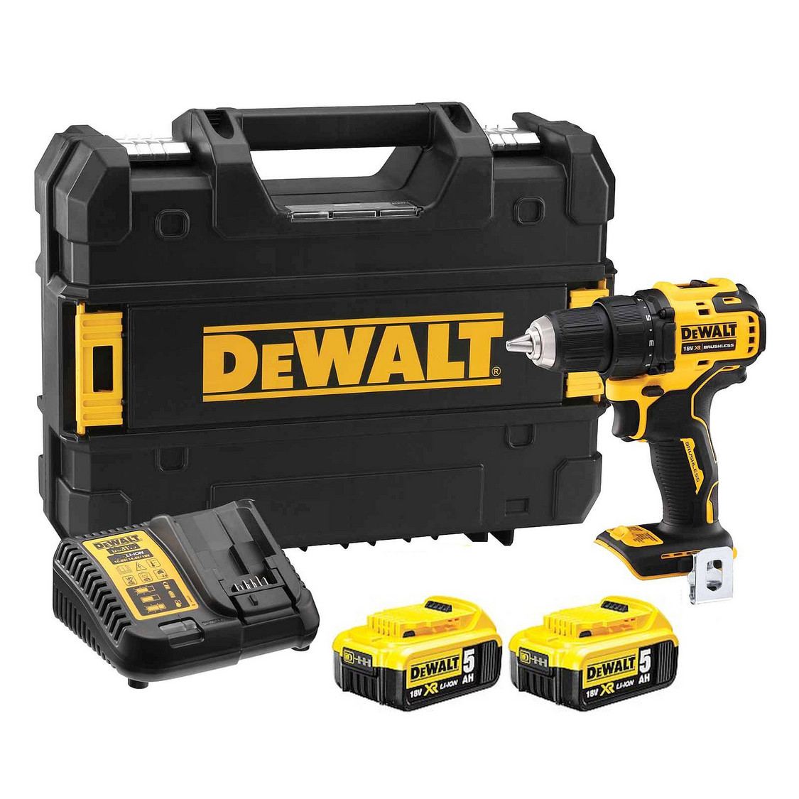 Акк. дрель DCD708P2T-QW DeWALT