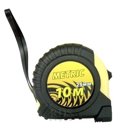 Рулетка 10м/25мм "Metric" магн. 570136