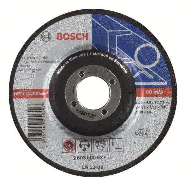 Круг обдир. мет. 115х4,8 BOSCH 2608600537
