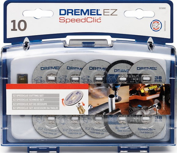 SC690 Набор 11пр. SpeedClic DREMEL 2615S690JA