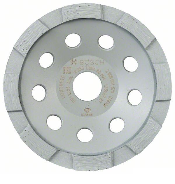 Алм.чашка 125мм Standart бетон BOSCH 2608601573