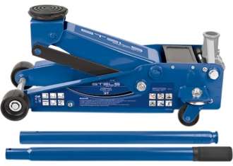 Домкрат подкатной  3,5т LOW PROFILE QUICK LIFT STELS 51135