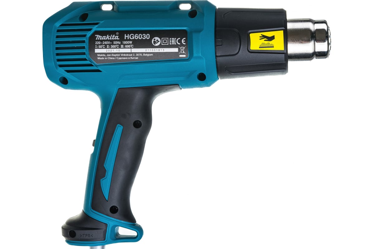 Фен стр. HG6030K Makita кейс