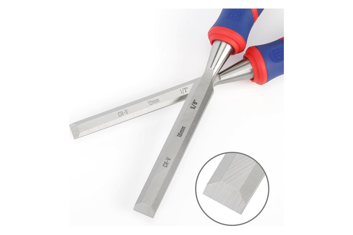 Стамеска-долото Workpro 16мм CR-V WP243007