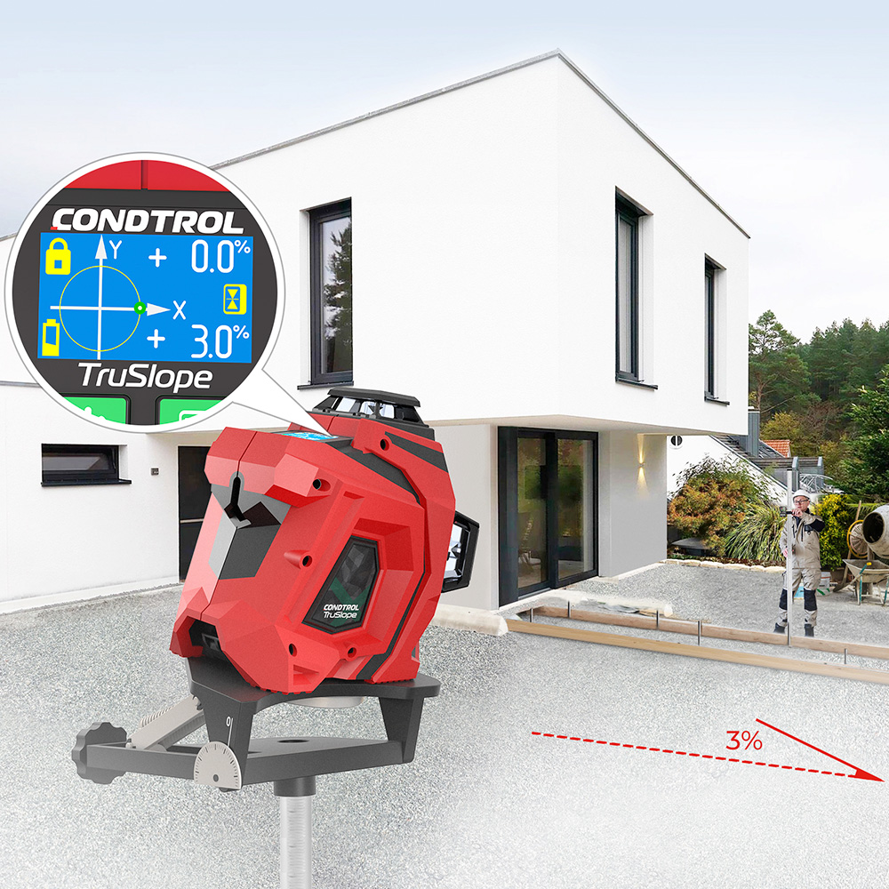 Лаз.нивелир XLiner TruSlope CONDTROL 1-2-424