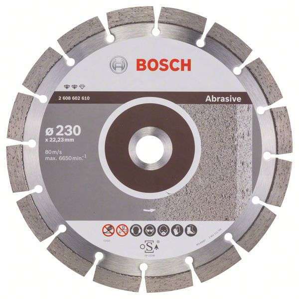 Алм.диск 230х22,2 Ef Abrasive BOSCH 2608602610